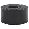 vidaXL Rubberen rand voor sneeuwploeg 200x10x1 cm zwart