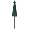 vidaXL Parasol met aluminium paal 270 cm groen