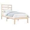vidaXL Bedframe massief hout 100x200 cm