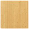 vidaXL Tafelblad 80x80x2,5 cm bamboe