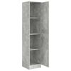vidaXL Hoge kast Beton Grijs 35 x 39 x 168 cm