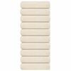 vidaXL Badhanddoeken FROGN 10 st 100x150 cm 360 g/m&sup2; cr&egrave;me