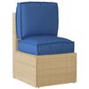 vidaXL Pallet Kussen Set 2 pcs Koninklijk Blauw Oxford Stof