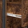 vidaXL Badkamer Kast met lade Rook Eik 40 x 30 x 100 cm Bewerkt hout