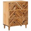 vidaXL Opslagkasten Bruin 60 x 33,5 x 75 cm Massief Mango Hout