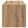 vidaXL Wandkast artisanaal eikenkleurig 80 x 42.5 x 40 cm Bewerkt hout