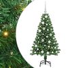 vidaXL Kerstboom met ledverlichting 120 cm 150 LED's Warmwit
