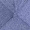vidaXL Zitkussens 4 pcs Jeans Blauw 40 x 40 x 12 cm Stof