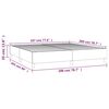 vidaXL Boxspring bed 200x200 cm fluweel donkerblauw