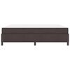 vidaXL Boxspringbed Donkerbruin 180 x 200 cm Stof