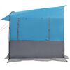 vidaXL Achterkleptent voor Caravan met dak Blauw 352 x 250 x 240 cm