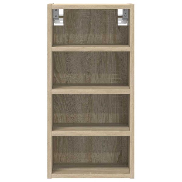vidaXL Hangkast Riga 30x29,5x60 cm bewerkt hout sonoma eikenkleurig