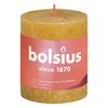 Bolsius Stompkaarsen Shine 4 st rustiek 80x68 mm honinggeel
