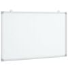 vidaXL Whiteboard magnetisch 80x50x1,7 cm aluminium