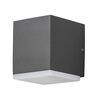 KONSTSMIDE Wandlamp Monza LED 1x6 W donkergrijs