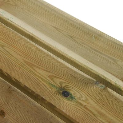 vidaXL Tuinbank 110 cm geïmpregneerd massief grenenhout