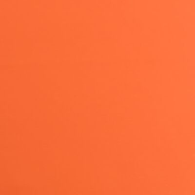 vidaXL Eetkamerstoel draaibaar kunstleer oranje en wit