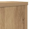 vidaXL Plantenstandaards 2 st 30x30x50 cm hout artisanaal eiken
