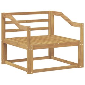 vidaXL Buiten Midden Sofa Massief Acaciahout Wit