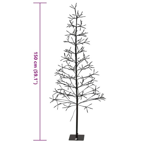 Ambiance Kerstboom met 280 LED's 150 cm