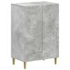 vidaXL Schoenenkast ARNHEM 59,5 x 39,5 x 90 cm Bewerkt hout Betongrijs