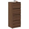 vidaXL Dressoir 37,5x35x99 cm spaanplaat bruin eikenkleurig