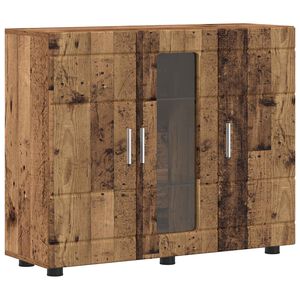 vidaXL Houten Kast Oudhout Bewerkt hout