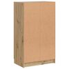 vidaXL Schoenenkast 59x35x100,5 cm bewerkt hout artisanaal eikenkleur