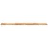 vidaXL Wandschap zwevend 120x30x4 cm onbehandeld massief acaciahout