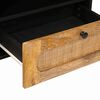 vidaXL TV-kast met lade Bruin 80 x 33 x 46 cm Massief Mango Hout