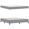 vidaXL Boxspringbed Lichtgrijs 180 x 200 cm Stof
