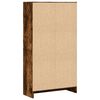 vidaXL Boekenkast 60x24x109 cm bewerkt hout gerookt eikenkleurig