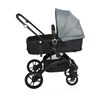 Little World 3-in-1 Kinderwagen City Walker grijs en zwart
