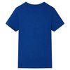 Kindershirt 92 donkerblauw