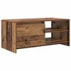 vidaXL Salontafel Oud hout 102 x 50 x 45 cm Bewerkt hout