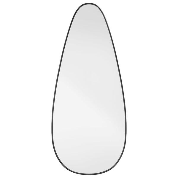 vidaXL Wandspiegel 80x35 cm zwart