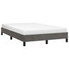 vidaXL Bedframe zonder matras 120x190 cm fluweel donkergrijs