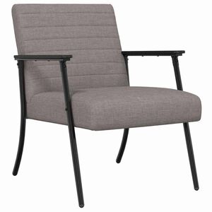vidaXL Fauteuil Taupe 59 x 75 x 78 cm Stof
