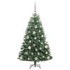vidaXL Kunstmatige Inklapbare Kerstboom Groen 120 cm PVC en Metaal