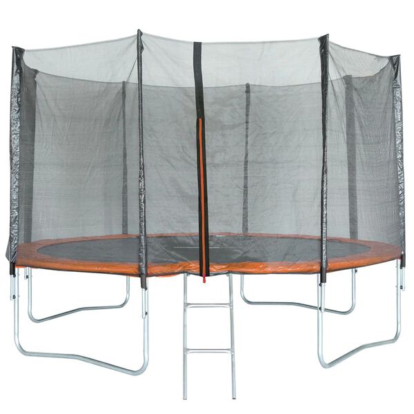 TRIGANO Trampoline met veiligheidsnet 427 cm