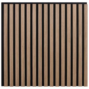 vidaXL Wandpanelen 8 st 60,5 x 60 cm Bruin