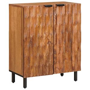 vidaXL Dressoir Acacia Bruine Afwerking 60 x 33 x 75 cm