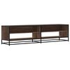 vidaXL Tv-meubel 180,5x40x46 cm bewerkt hout bruin eikenkleurig