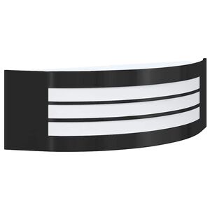 vidaXL Buiten Wandlamp Zwart 32 x 10 x 10 cm