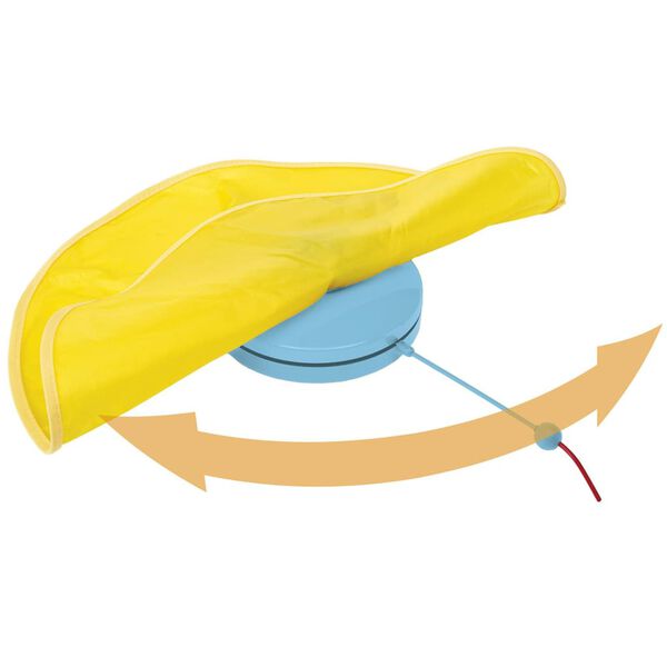 Ferplast Kattenspeelgoed Predator elektronisch geel