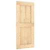 vidaXL Deur NARVIK 90 x 210 cm Massief Grenenhout (Niet-Behandeld)