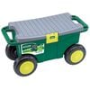 Draper Tools Tuingereedschapswagen en kruk groen 56x27,2x30,4 cm 60852