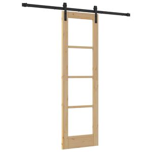 vidaXL Schuifdeur ORKDAL Naturel 61 x 198,5 cm