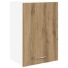 vidaXL Bovenkast Lyon 40x31x60 cm bewerkt hout artisanaal eikenkleur