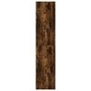 vidaXL Hoge kast 50x41x185 cm bewerkt hout gerookt eikenkleurig